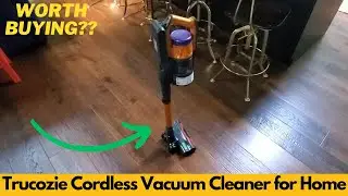 Trucozie Cordless Vacuum Cleaner for Home, Upgraded 60Kpa Powerful Suction Pet Hair, Worth Buying?
