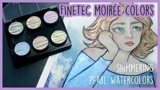 Finetec Watercolors - Moir&eacute;e Colors - Review + Demo