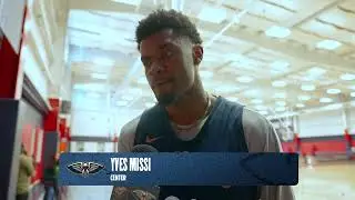 Yves Missi on Pels rookies, Nikola Jokić matchup | Pelicans-Nuggets Shootaround 11/19/25