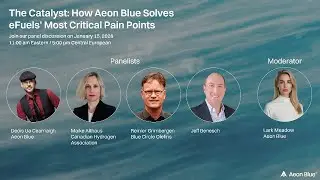 The Catalyst: How Aeon Blue Solves eFuels' Most Critical Pain Points