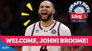 Sixers take JOHNI BROOME at 35 | Live Reaction & Player Analysis