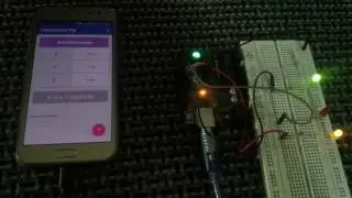 Arduino Android Accelerometer Usb OTG