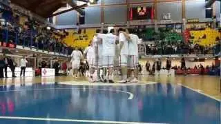 Enel Brindisi - Conad Bologna / Ingresso in campo - 29 aprile 2012