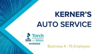 Kerner's Auto Service is a 2025 BBB Torch Award for Ethics winner
