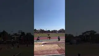 Triple jump women final All India University games #ytshorts #shortsfeed #trending #jump #viral
