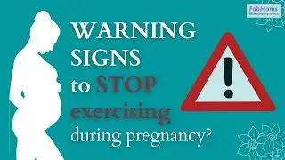 Warning Signs to Stop Exercising During Pregnancy | FabMoms