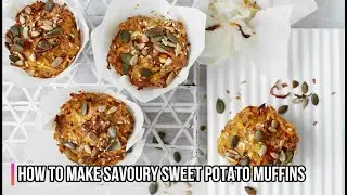 How To Make Savoury Sweet Potato Muffins Step By Step Recipe