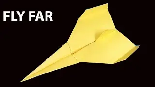 How To Make a Paper Airplane | Easy Paper Plane