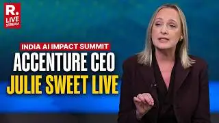 LIVE: Accenture CEO Julie Sweet speaks At India AI Impact summit | AI Growth in India | PM Modi