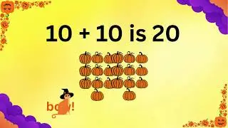 Halloween Doubles Song (Up to 10 + 10) | Fun Math Facts Song for Kids