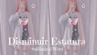 𝐃𝐢𝐬𝐦𝐢𝐧𝐮𝐢𝐫 𝐞𝐬𝐭𝐚𝐭𝐮𝐫𝐚 -𝚂𝚄𝙱𝙻𝙸𝙼𝙸𝙽𝙰𝙻- &bull;1 Escucha&bull;