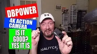 DBPOWER 4K ACTION CAMERA, I WAS VERY SURPRISED !
