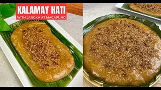 Kalamay Hati na may Langka at Macapuno