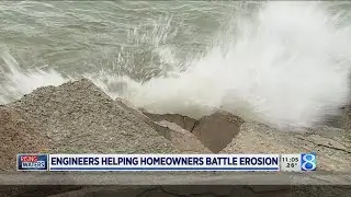 Boulders and sea walls: Fighting Lake Michigan erosion