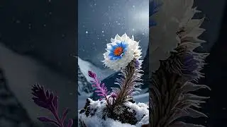 Frozen Yet Beautiful: Life&rsquo;s Tough Moments Shape You 🏔️ | Pixel Dream AI #shorts #viralvideo #nature