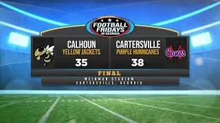 Calhoun vs. Cartersville Football Fridays in Georgia Highlight Reel