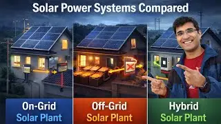 On Grid vs Off Grid vs Hybrid Solar System | How to Choose Which One is PERFECT For You ?