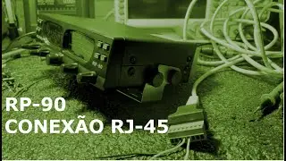 Aqu&aacute;rio RP-90 e a conex&atilde;o RJ-45 (testes)