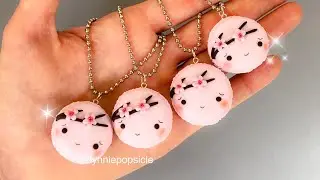 Sakura flower macaron tutorial - Fimo polymer clay
