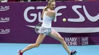 2013 Open GDF Suez Semifinal WTA Highlights