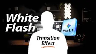 White Flash Transition Effect — Video Editing Tutorial (Veo3.1 Pro, Premiere Pro, DaVinci & CapCut)