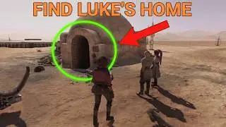 How to find Luke's Tatooine Home (The Lars Homestead) in Star Wars Outlaws (Easter Egg)