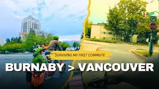 Burnaby to Vancouver Cycling Commute | Scenic Bike Ride on BC Parkway