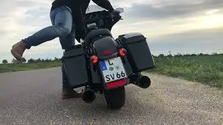 Sound Check Harley Davidson M114 Street Glide Special 2020 mit KessTech Klappenauspuff