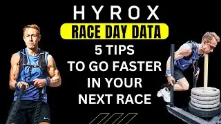 hyrox race data 5 tips for how to go faster in your next hyrox race // hyrox training tips