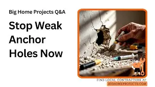 Avoid Reused Anchor Holes Epoxy Fill Voids Test