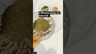 4 Powerful Herbs That Target Belly Fat | Burn Bloat & Support Fat Loss Naturally #fatburningsecrets