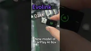🔥 First Look at the All-New Q1AK CarPlay AI Box &ndash; Sleek Design, Smarter Driving! 🚗✨ #wirelesscarplay