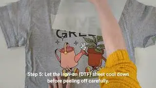 Image Transfer Iron On DTF | Application Instructions - StickerYou