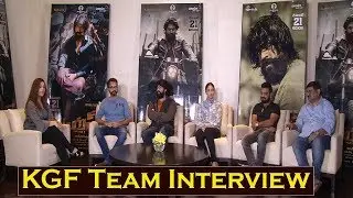 KGF Movie Team Interview With Shilpa | Yash | Srinidhi Shetty | Friday Poster