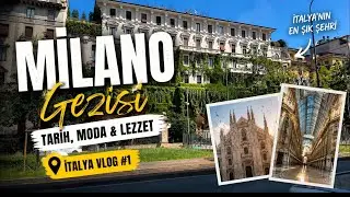 Milano Moda ve Otomotivin Başkenti. İtalya’nın en zengin şehri. 4K