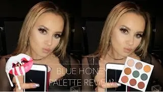 KYLIE COSMETICS BLUE HONEY PALETTE REVIEW | princess lili