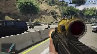 GTA 6 - Franklin's FIRST PERSON SIX STAR COP BATTLE (GTA V Funny Moments)