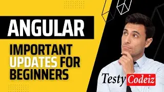Angular 14 Important updates for beginners
