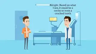 English Conversation ( Dentist Patient Discussion about Tooth Pain)@LearnEnglishWithTVSeries