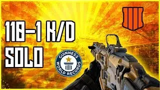 BO4: 110-1 WORLD'S HIGHEST K/D GAMEPLAY | BEST ICR 7 CLASS SETUP | BLACK OPS 4 WORLD RECORD