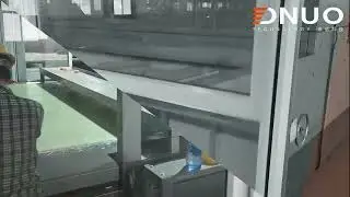 Fiberglass flat sheet making machine