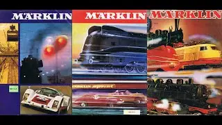 M&auml;rklin H0 - Eisenbahn mit Oberleitung - M-Gleis-Nostalgie-Anlage 60/70er Jahre - Analog gesteuert.