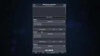 Контроллер сцен Echo DMX | Базовый и пользовательский режимы