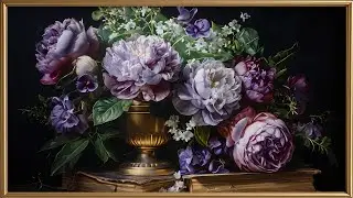 Romantic Old Master Floral | Classical Still Life TV Art | Quiet Luxury Screensaver 4K