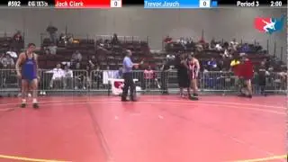 FILAJRFS: 63 KG / 138.75 lbs: Jack Clark (Raw 241) vs. Trevor Jauch (Missouri WF)