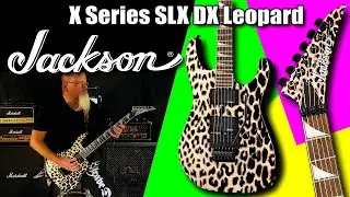 Guitar Demo Improvisation // 2023 Jackson X Series SLX DX Leopard // New Out of the Box, No Mods