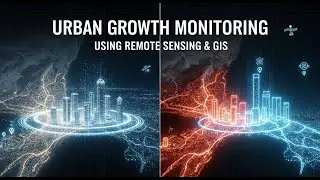 Urban Growth Monitoring using Remote Sensing || Urban Expansion Mapping  || Urban sprawl mapping