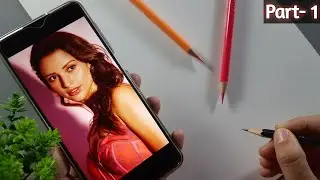 How To Draw Tripti Dimri? | Outline Drawing Tutorial Part-1