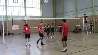 MATCH A.S.A - V.B. CLUB ERMONT régional argent m18