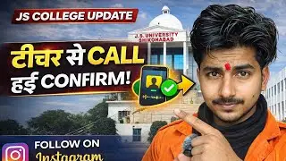 JS College Latest News | Teacher Call Recording ke Saath | Students ke Liye Clear Update